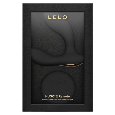 Масажер простати LELO Hugo 2 Remote Black, 2 мотори, дуже потужний, пульт ДК - фото №4