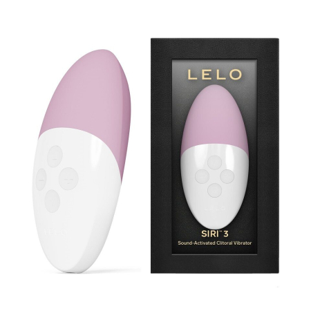 Музичний вібратор для клітора LELO SIRI 3 Soft Pink, вібрації в ритмі звуків без смартфона - фото №2