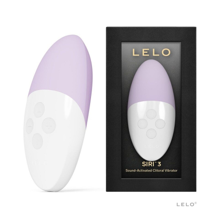 Музичний вібратор для клітора LELO SIRI 3 Calm Lavender, вібрації в ритмі звуків без смартфона - фото №2