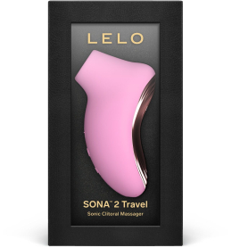 Звуковий стимулятор клітора LELO SONA 2 Travel Pink, тревел-версія, 12 режимів - - фото №4