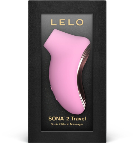 Звуковий стимулятор клітора LELO SONA 2 Travel Pink, тревел-версія, 12 режимів - фото №4