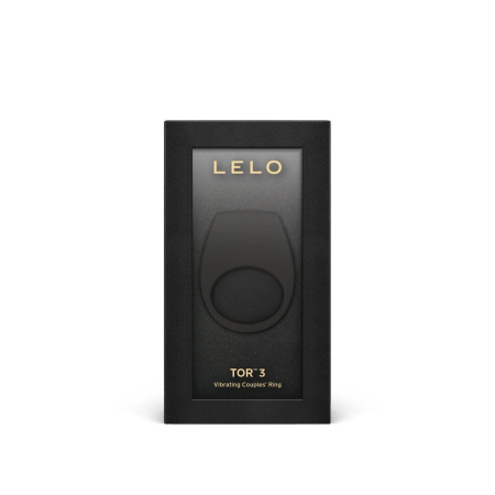 Ерекційне кільце з вібрацією LELO Tor 3 Black, керування зі смартфона - фото №5
