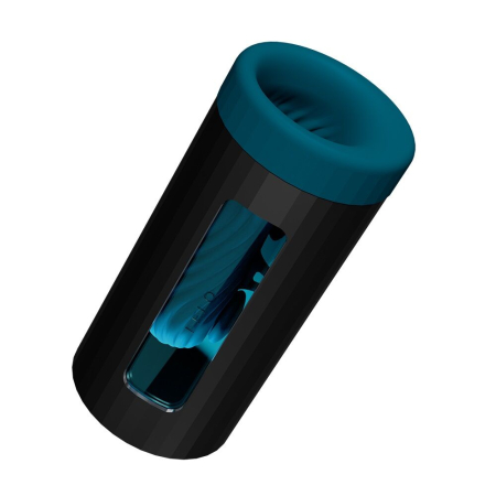 Смарт-мастурбатор LELO F1S V3 XL Teal, збільшений, 2 мотори, 8 режимів, стимуляція звуковими хвилями - фото №2