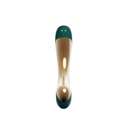 Вібратор-пульсатор з вакуумною насадкою Zalo – Talis G-Spot PulseWave Vibrator Turquoise Green - фото №4
