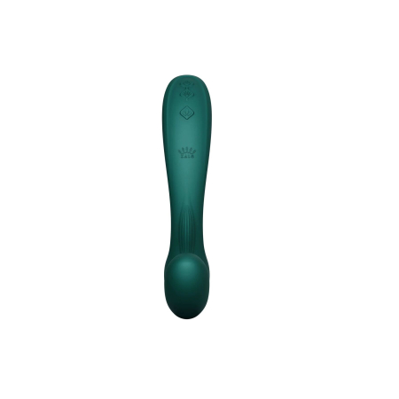 Вібратор-пульсатор з вакуумною насадкою Zalo – Talis G-Spot PulseWave Vibrator Turquoise Green - фото №3
