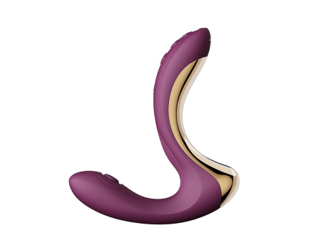 Вібратор-пульсатор з вакуумною насадкою Zalo – Talis G-Spot PulseWave Vibrator Velvet Purple - фото №3