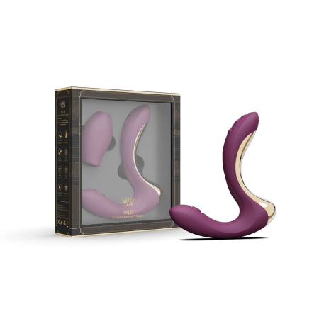 Вібратор-пульсатор з вакуумною насадкою Zalo – Talis G-Spot PulseWave Vibrator Velvet Purple - фото №5