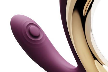 Вібратор-пульсатор з вакуумною насадкою Zalo – Talis G-Spot PulseWave Vibrator Velvet Purple - фото №4