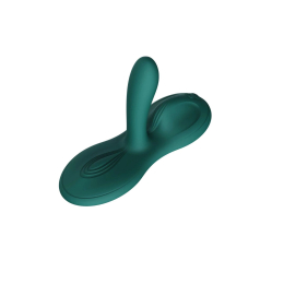 Sit-on-top смарт-вібратор Zalo – Flora Smart Vibrating Pad Turquoise Green, 9 моторів - - фото №3