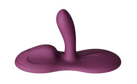 Sit-on-top смарт-вібратор Zalo – Flora Smart Vibrating Pad Velvet Purple, 9 моторів №2