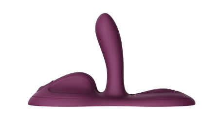 Sit-on-top смарт-вібратор Zalo – Flora Smart Vibrating Pad Velvet Purple, 9 моторів №3