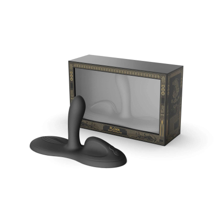 Sit-on-top смарт-вібратор Zalo – Flora Smart Vibrating Pad Obsidian Black, 9 моторів - фото №5