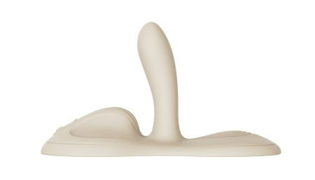 Sit-on-top смарт-вібратор Zalo – Flora Smart Vibrating Pad Ivory White, 9 моторів №3