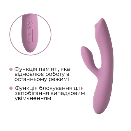 Смарт вібратор-кролик з перлинною стимуляцією точки G Svakom Trysta Neo - фото №6