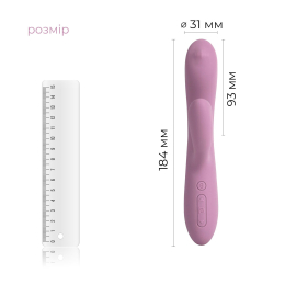 Смарт вібратор-кролик з перлинною стимуляцією точки G Svakom Trysta Neo - - фото №3