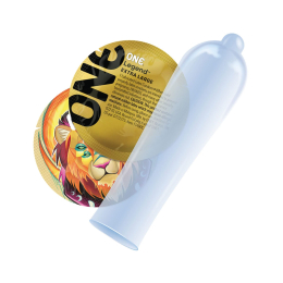 Презерватив ONE Legend XL, 1 шт, збільшений розмір, розширення на кінці, зі змазкою - - фото №2