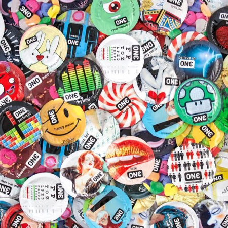 Презерватив ONE Pleasure Plus, 1 шт, з ребристою ділянкою на кінці, зі змазкою - фото №4