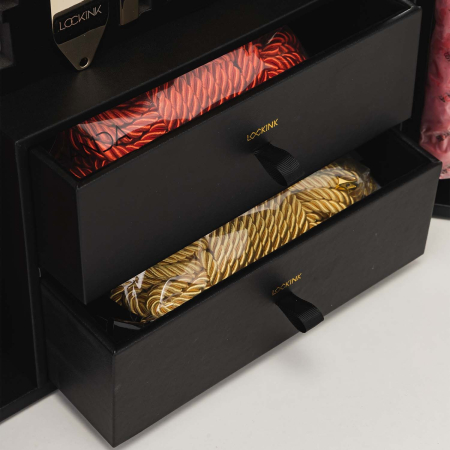 БДСМ-набір LOCKINK All-in-1 BDSM Play Kit - Black Color - фото №8