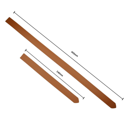 БДСМ-набір LOCKINK Bondage & Restraint Brown Set - фото №8