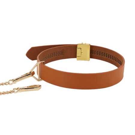 БДСМ-набір LOCKINK Bondage & Restraint Brown Set - фото №4