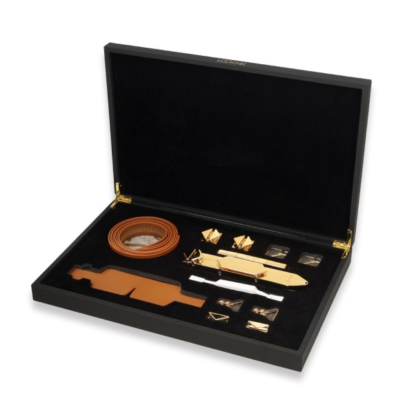 БДСМ-набір LOCKINK Teasing & Impact-Play Brown Set - фото