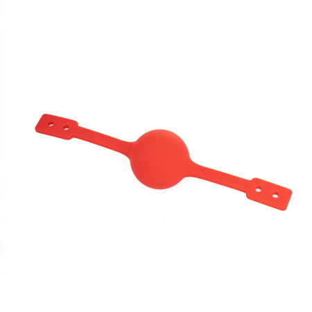 Шкіряний кляп з 2-ма насадками LOCKINK Ball-Gag & Gag-bite Set - Black - фото №4