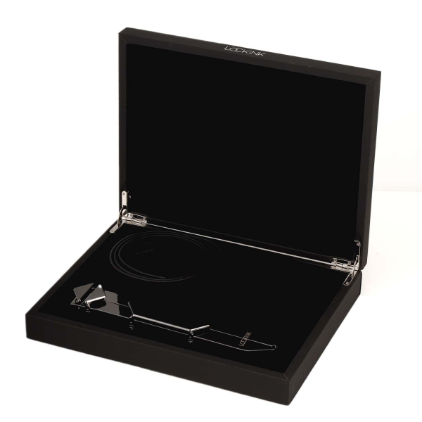 Регульована шльопалка LOCKINK Adjustable Slapper for Impact Play - Black - фото