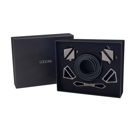 Наручники LOCKINK Wristcuffs/Anklecuffs Black Set - фото №5