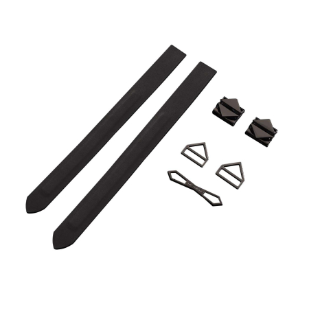 Наручники LOCKINK Wristcuffs/Anklecuffs Black Set - фото №8