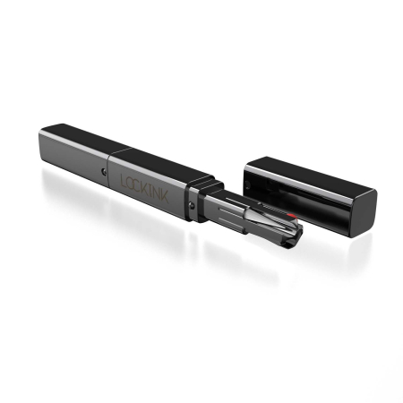 Ексклюзивний тиклер LOCKINK 5-head Flirting Tickler - Grey з п'ятьма насадками - фото №7