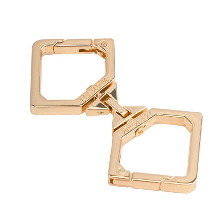 Сумка LOCKINK Mysterious Square Kink Bag - Brown - фото №7