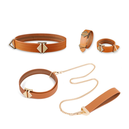 Сумка LOCKINK Mysterious Square Kink Bag - Brown - фото №2