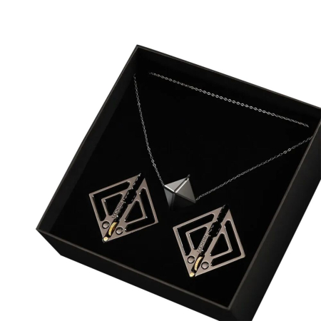 Затискачі для сосків з важкою підвіскою LOCKINK Adjustable Nipple Clamps with Heavy Pendant - Grey №8