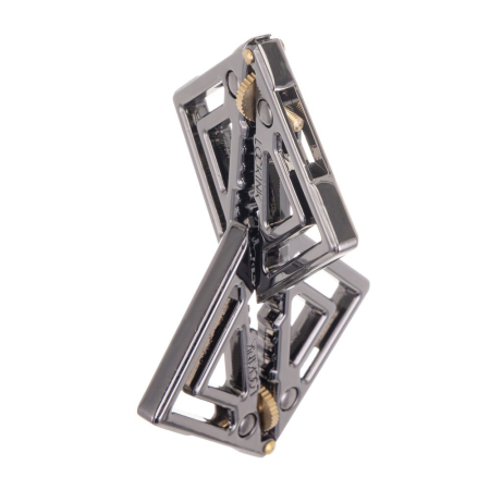 Затискачі для сосків з важкою підвіскою LOCKINK Adjustable Nipple Clamps with Heavy Pendant - Grey №5