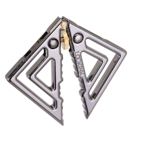Затискачі для сосків з важкою підвіскою LOCKINK Adjustable Nipple Clamps with Heavy Pendant - Grey №4