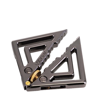 Затискачі для сосків з легкої підвіскою LOCKINK Adjustable Nipple Clamps with Light Pendant - Grey №6