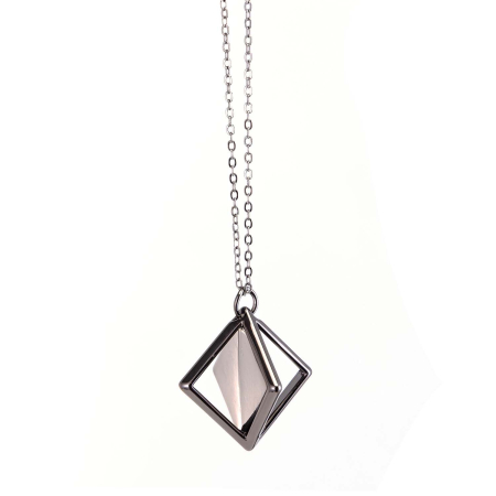 Затискачі для сосків з легкої підвіскою LOCKINK Adjustable Nipple Clamps with Light Pendant - Grey №8