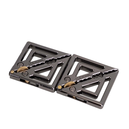 Затискачі для сосків з легкої підвіскою LOCKINK Adjustable Nipple Clamps with Light Pendant - Grey №4