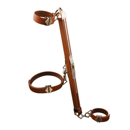 Фіксатор-розпірка LOCKINK Adjustable Spreader Bar Set - Brown №3
