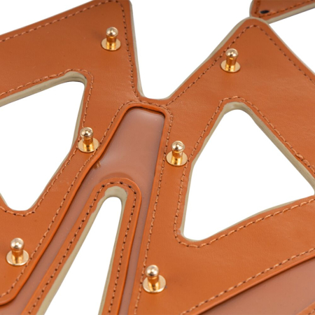 Маска на очі LOCKINK Vixen Blindfold Brown Set - фото №7