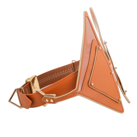 Маска на очі LOCKINK Vixen Blindfold Brown Set - фото №3