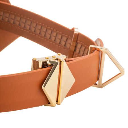 Маска на очі LOCKINK Vixen Blindfold Brown Set - фото №8