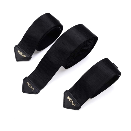 Фіксатори рук і ніг для ліжка LOCKINK BDSM Adjustable Bed Restraint Kit - фото №9