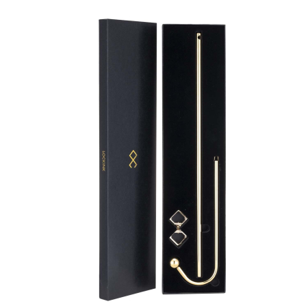 Анальний гак LOCKINK Golden Adjustable Anal Hook Set - фото №7
