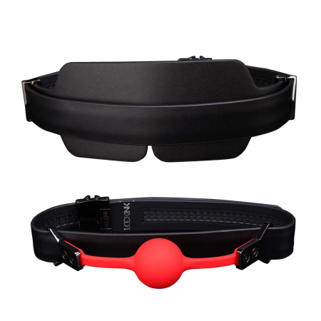 БДСМ-набір LOCKINK Moonlight Treasure Chest - Black Set - фото №5