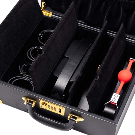 БДСМ-набір LOCKINK Moonlight Treasure Chest - Black Set - фото №2