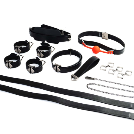 БДСМ-набір LOCKINK Moonlight Treasure Chest - Black Set - фото №8