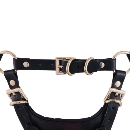 Страпон LOCKINK SEVANDA Queen Sheba Strapon - Golden Dildo - фото №5