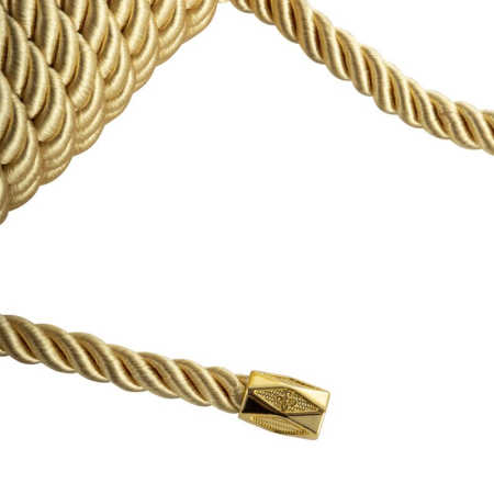 Мотузка для шибарі LOCKINK SEVANDA Shibari Pratice Rope Golden, 8 метрів - фото №2