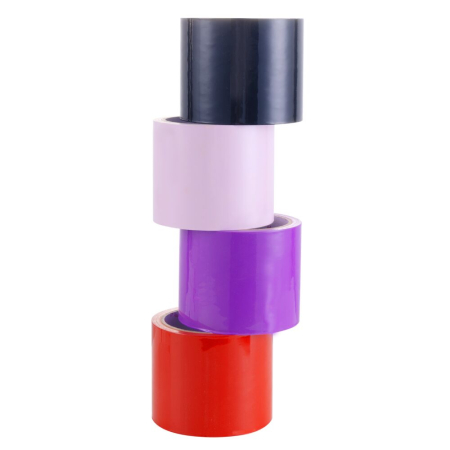 Електростатична стрічка для бондажу LOCKINK SEVANDA Electrostatic Tape - Red Tape, 16 м - фото №6